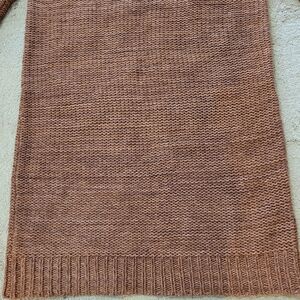 Free People Copper Combo Knit Cardigan